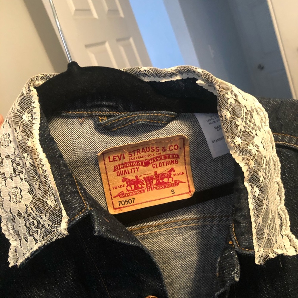 Levis Trucker Jacket Cowhide - image 4